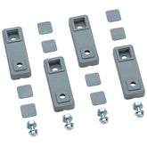 Set of 4 polyester crate hangers